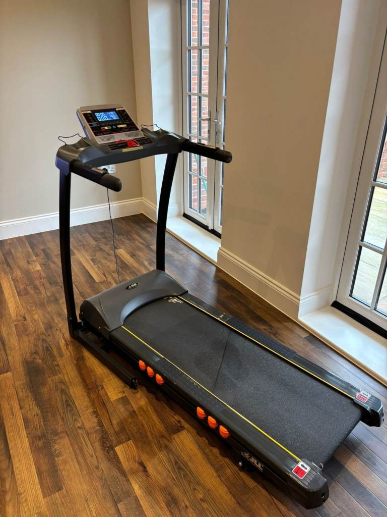 Like New JLL Treadmill, 60kg+ Weights & Flybird Bench 