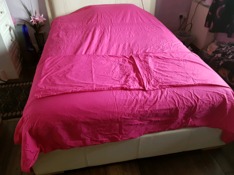 DESIGNER KING SIZE 5FT STUNNING DUVET COVER & 2 PILLOW CASES - 'STAR' 