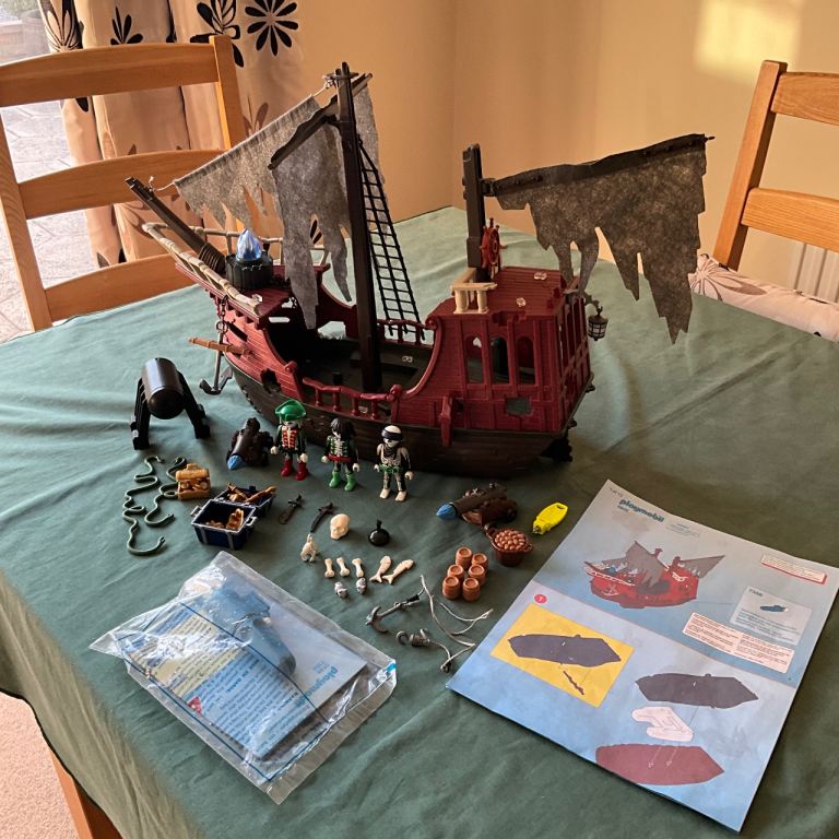 Playmobil  4806 Pirate Ghost Ship with Figures and Accessories