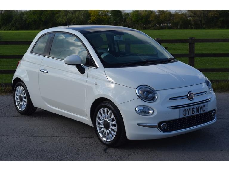 2016 Fiat 500 1.2 Lounge 3dr HATCHBACK PETROL Manual