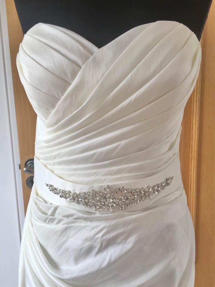 Elite Bridal Wedding Dress Ivory Size 14