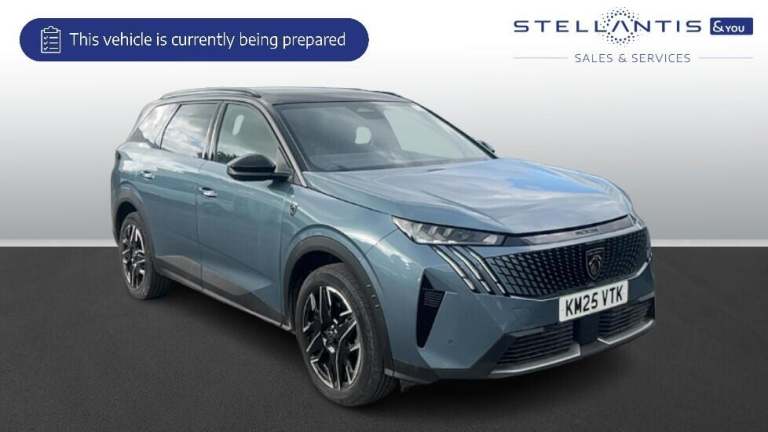 2025 Peugeot 5008 1.2 Hybrid 136 GT 5dr e-DSC6 HATCHBACK PETROL Automatic