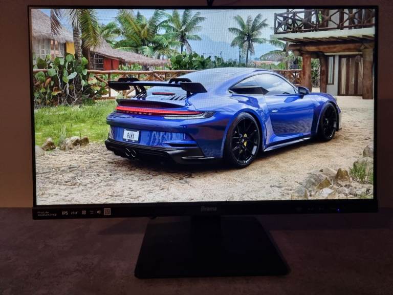 hdmi 24" monitor 75hz inbuild speakers dp Full HD for gaming pc computer desktop laptop console