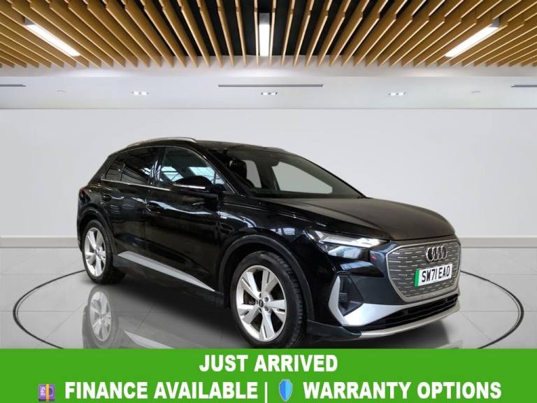 2022 Audi Q4 e-tron 35 S line SUV 5dr Electric Auto 55kWh (170 ps) ESTATE ELECTRIC Automatic