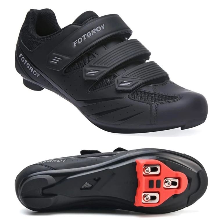 Unisex Cycling Shoes – Compatible with Peloton, SPD, ARC, Look Delta Cleats Size 5