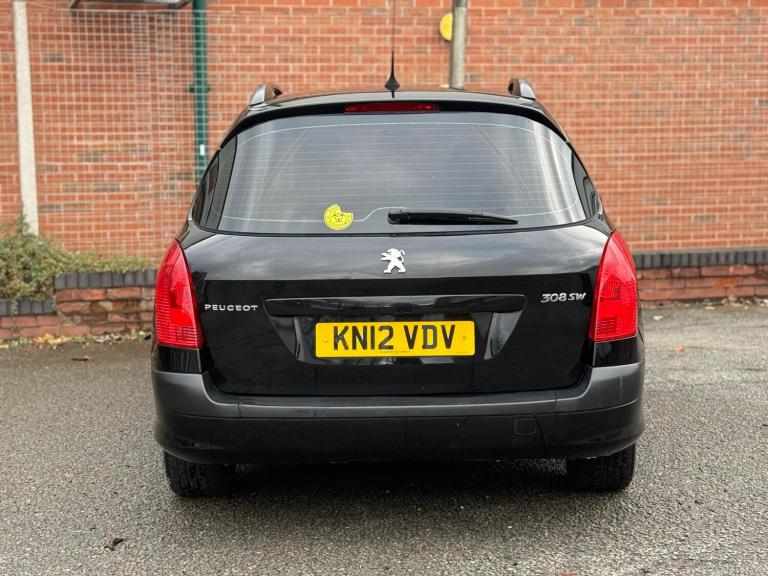 2012 Peugeot 308 1.6 HDI 92 SR 5dr ESTATE DIESEL Manual