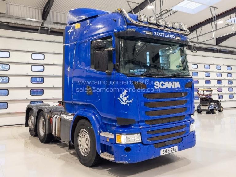 2016 (16) SCANIA R490 6X2 TAG HIGH CAB