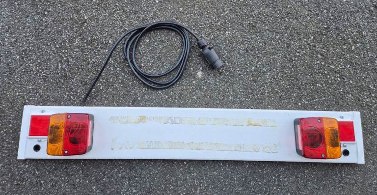 Trailer lighting board
