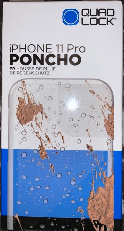 Quad lock poncho for iPhone 11 Pro 