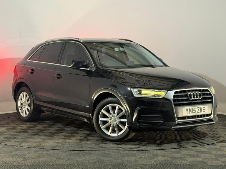2015 AUDI Q3 SE 2.0 DIESEL TDI SUV EURO 6 150 BHP £35 TAX 61 MPG EXCELLENT VALUE