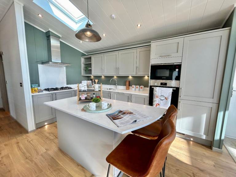 Luxury lodge Cornwall near Perranporth 