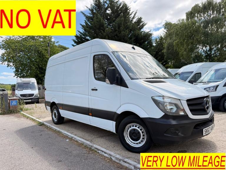 2017 Mercedes-Benz Sprinter 2.1 314 CDi RWD L2 MWB (NO VAT) PANEL VAN Diesel Manual