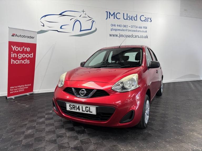 2014 Nissan Micra 1.2 Visia 5dr HATCHBACK PETROL Manual
