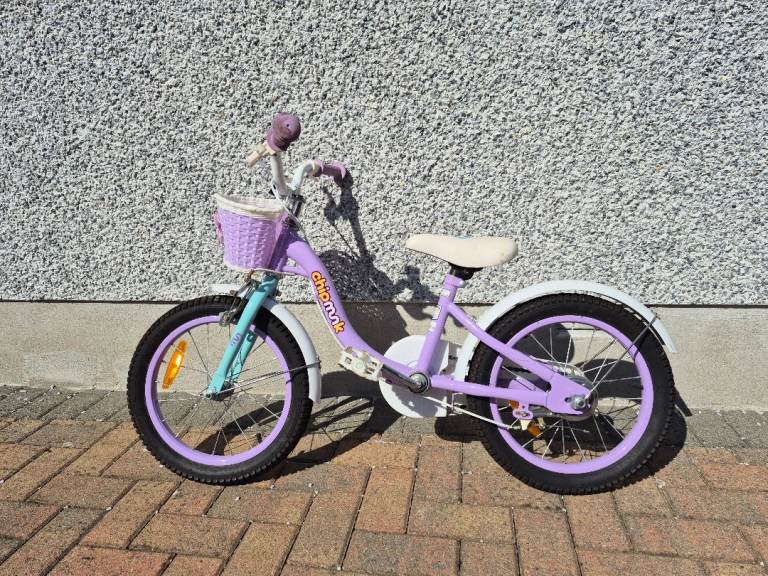 Cherub Kids Bike – Purple and White, Good Condition