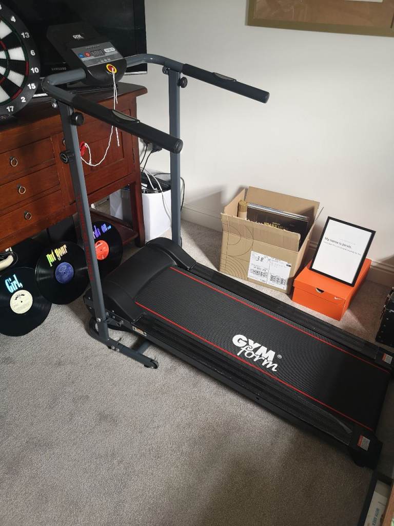 GYMFORM Motorised Treadmill - Compact Home Fitness