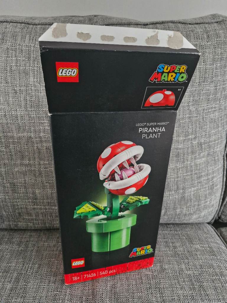 Lego Empty Box Supermario Piranha 