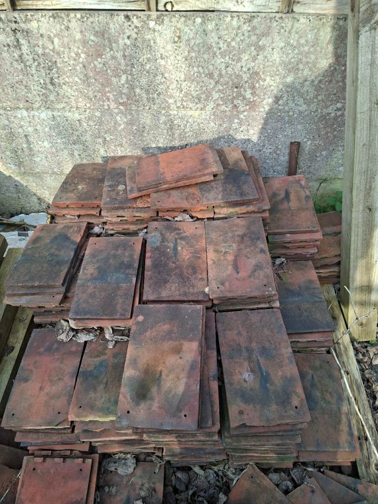 Reclaimed Rosemary Clay Tiles