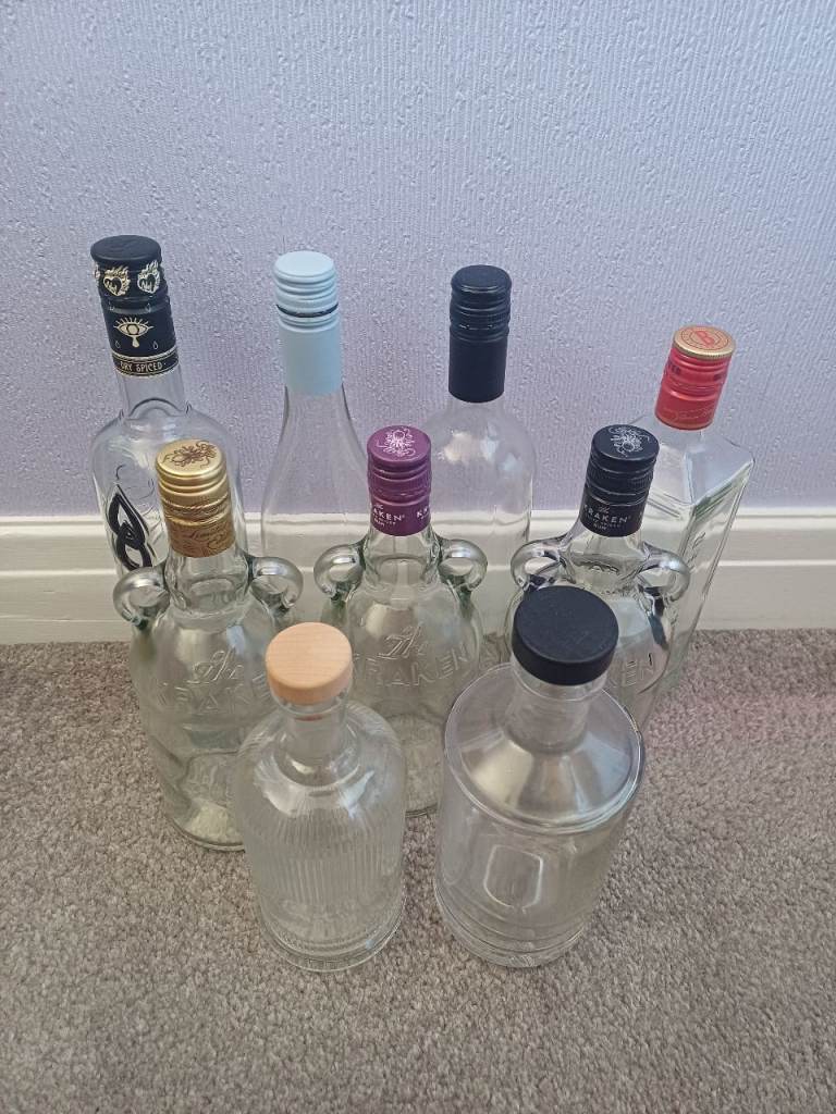 **FREE** Empty Glass Bottles 