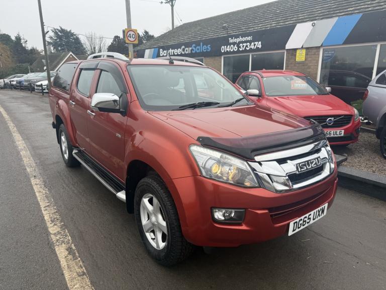 ISUZU D-MAX 2.5 TD Utah Vision Red Auto Diesel 2015