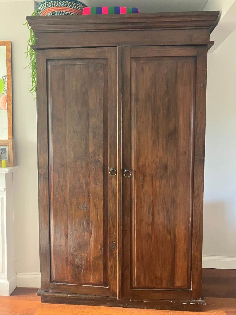 Large Teak Wardrobe from Lombok
