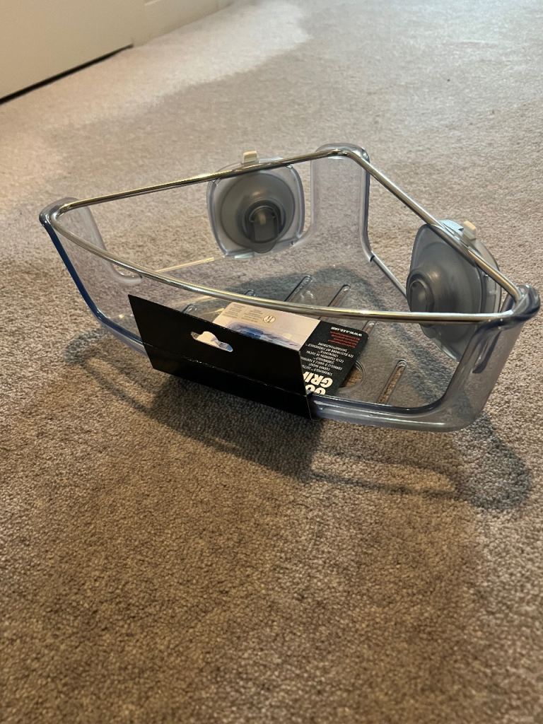 OXO good grips corner shower basket 