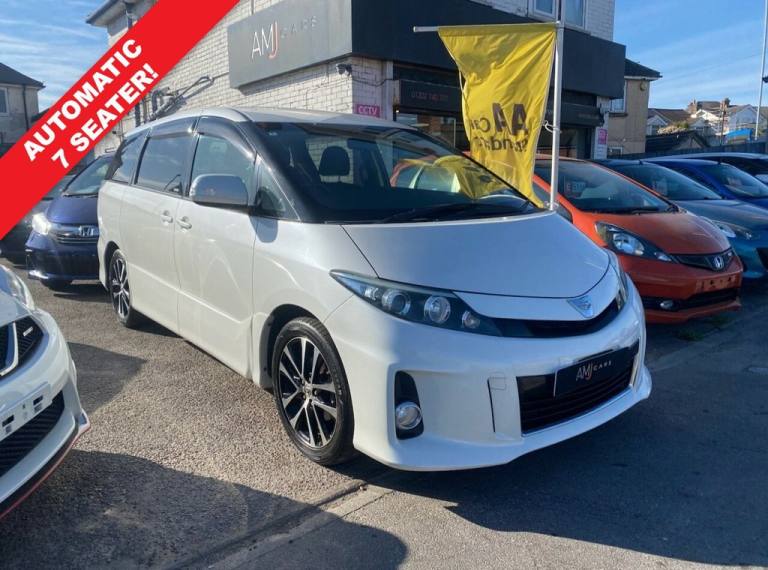 2012 Toyota Estima 2.4 Automatic Petrol 7 Seater MPV White 5dr MPV Petrol Automatic