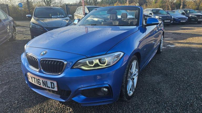 2016 BMW 2 Series 1.5 218i M Sport Convertible 2dr Petrol Manual Euro 6 (s/s) (136 ps) CONVERTIBL...