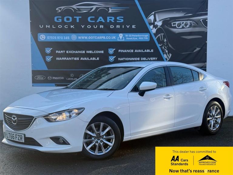 2016 Mazda Mazda6 2.2d SE Nav 4dr SALOON DIESEL Manual