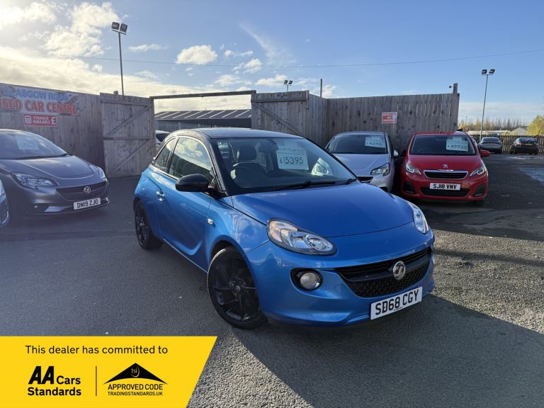 2018 Vauxhall ADAM 1.2i Energised 3dr HATCHBACK Petrol Manual
