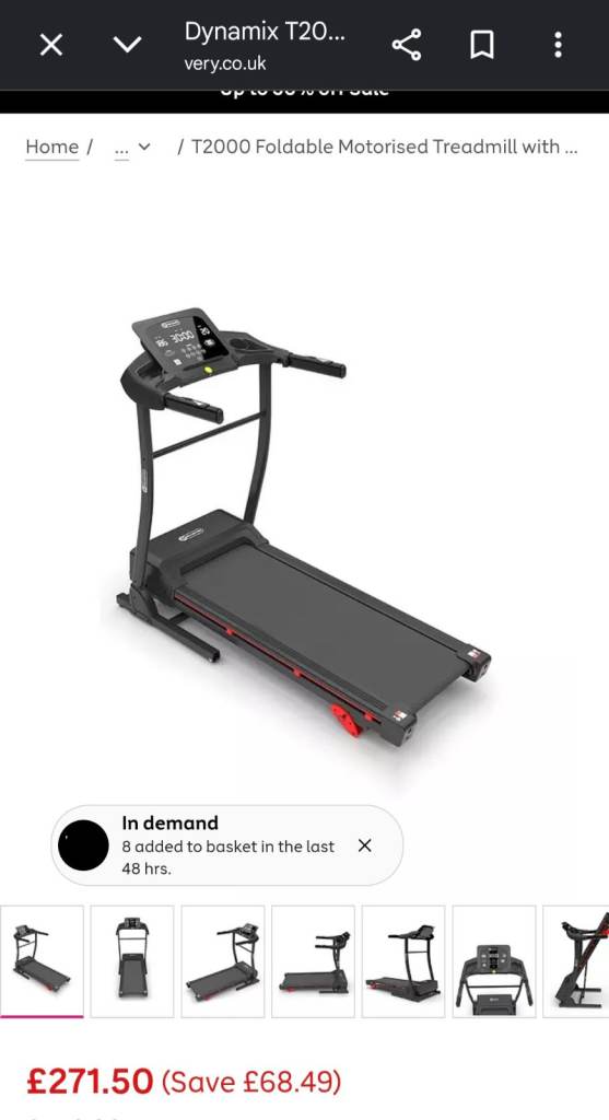 Foldable Motorised Treadmill