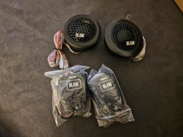 BRAND NEW BLAM TWEETERS AND CROSSOVERS