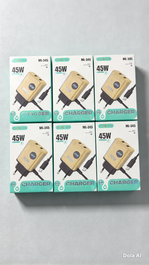 New 45W USB Chargers with Cables – MI-345 Model