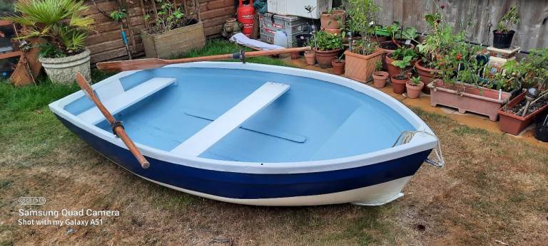 GRP Boat Tender with oars and rowlocks