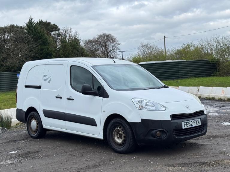 2012 Peugeot Partner 716 S 1.6 HDi 92 Crew Van L2 LWB 5 SEATS NO VAT  PANEL VAN Diesel Manual