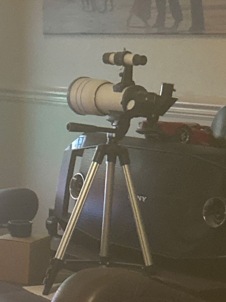 German Telescope with tripod and lenses