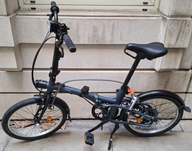 Folding Bike BTWIN 500 Blue - as new