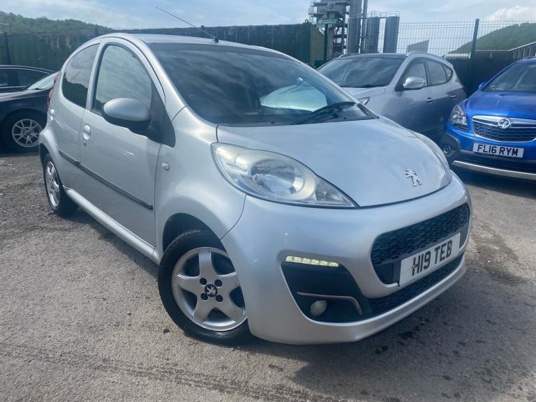 2012 Peugeot 107 1.0 Allure 5dr - Only 50,000 Miles - cheap tax .  HATCHBACK Petrol Manual