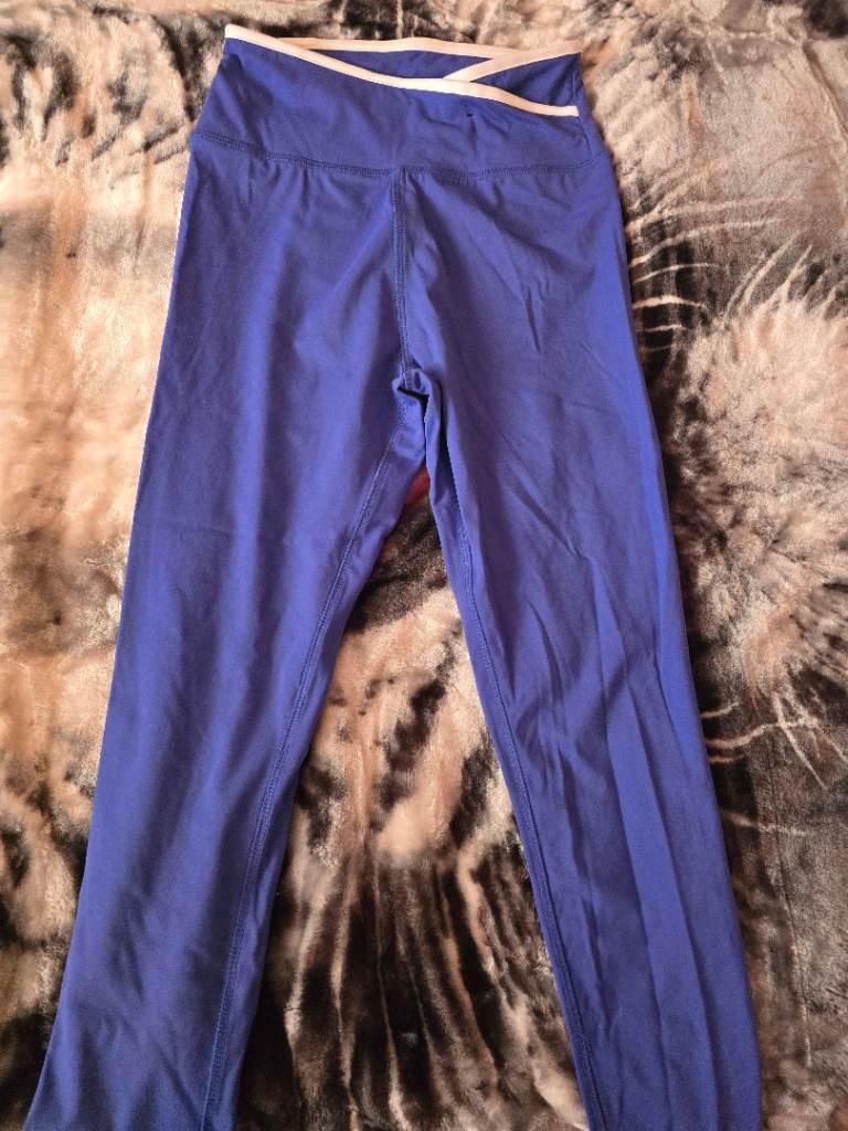 Blue Women's Gym Leggings - Good Condition