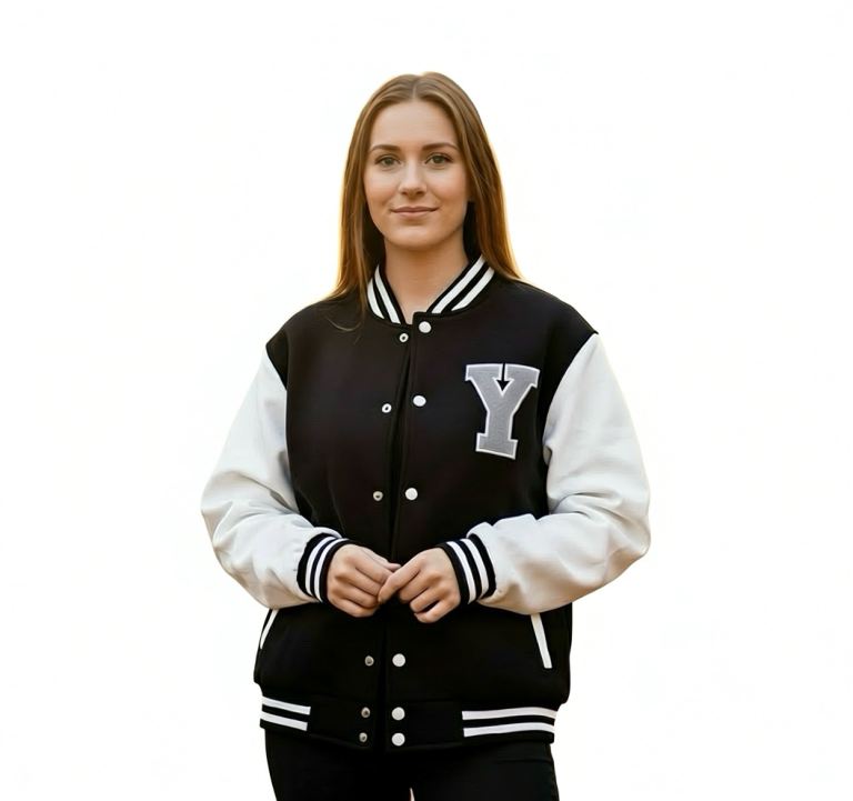 Beautiful versity jacket for girls 