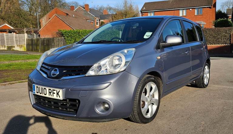 NISSAN NOTE 1.6 TEKNA 2010 AUTOMATIC 76k 12 month's mot 1 OWNER