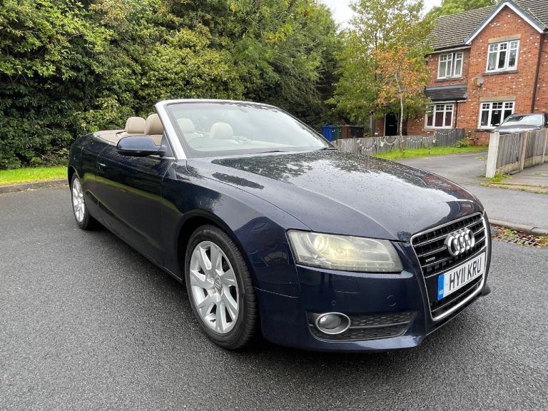 2011 Audi A5 3.0 TDI Convertible. Automatic 