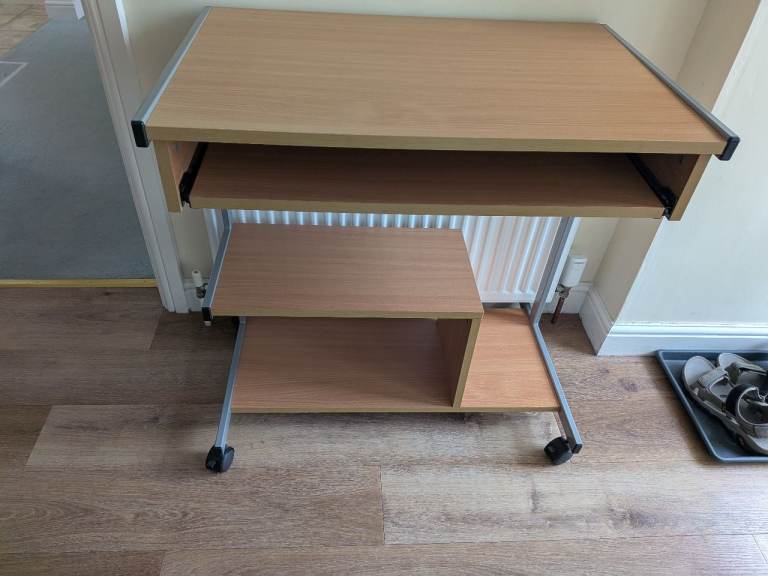 Computer desk.