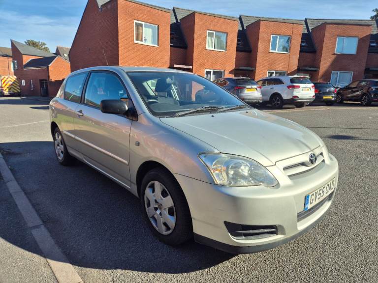 2005 55 reg toyota corolla 1.4 d4d manual 3 door 3 keys 12 months mot hpi clear