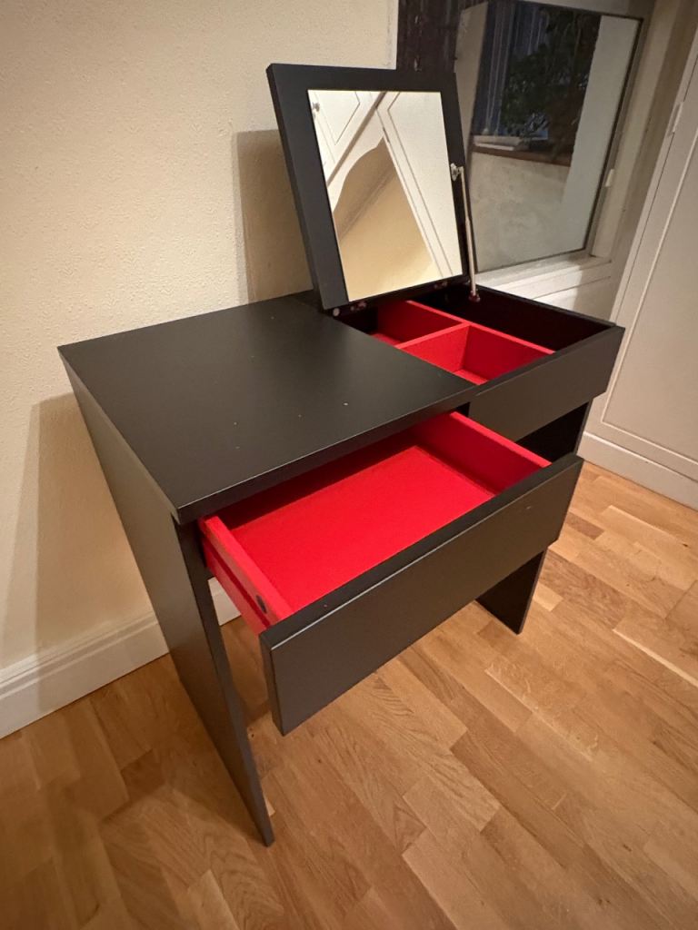 IKEA BRIMNES Black Dressing Table