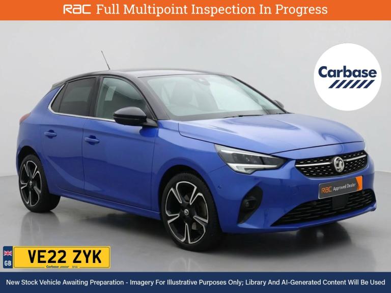 2022 Vauxhall Corsa 1.2 Turbo Elite Edition Hatchback 5dr Petrol Manual Euro 6 (s/s) (100 ps) Hat...