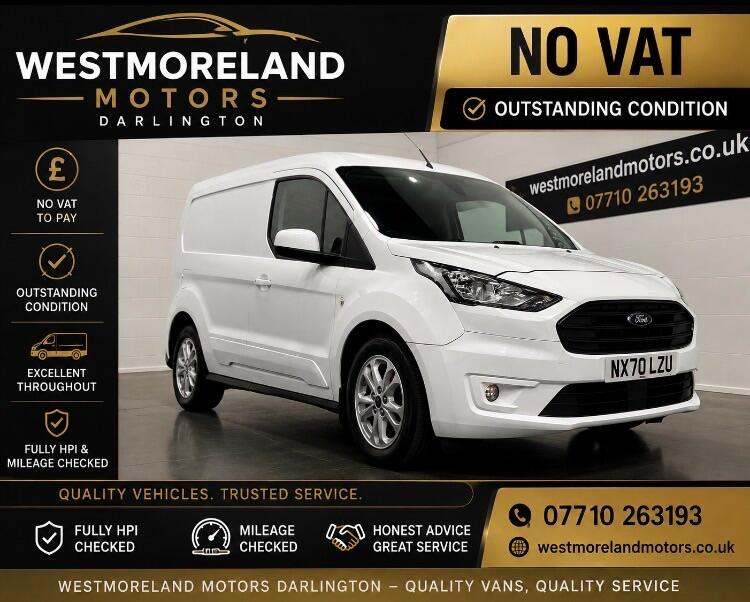 2020 Ford Transit Connect 1.5 EcoBlue 120ps Limited Van PANEL VAN DIESEL Manual