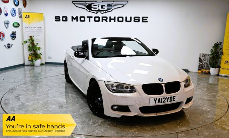 2012 BMW 3 Series 320d M Sport 2dr Step Auto CONVERTIBLE DIESEL Automatic