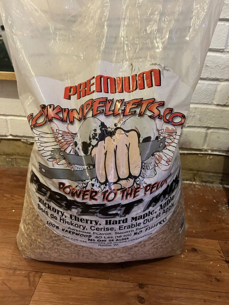 Premium wood pellets 
