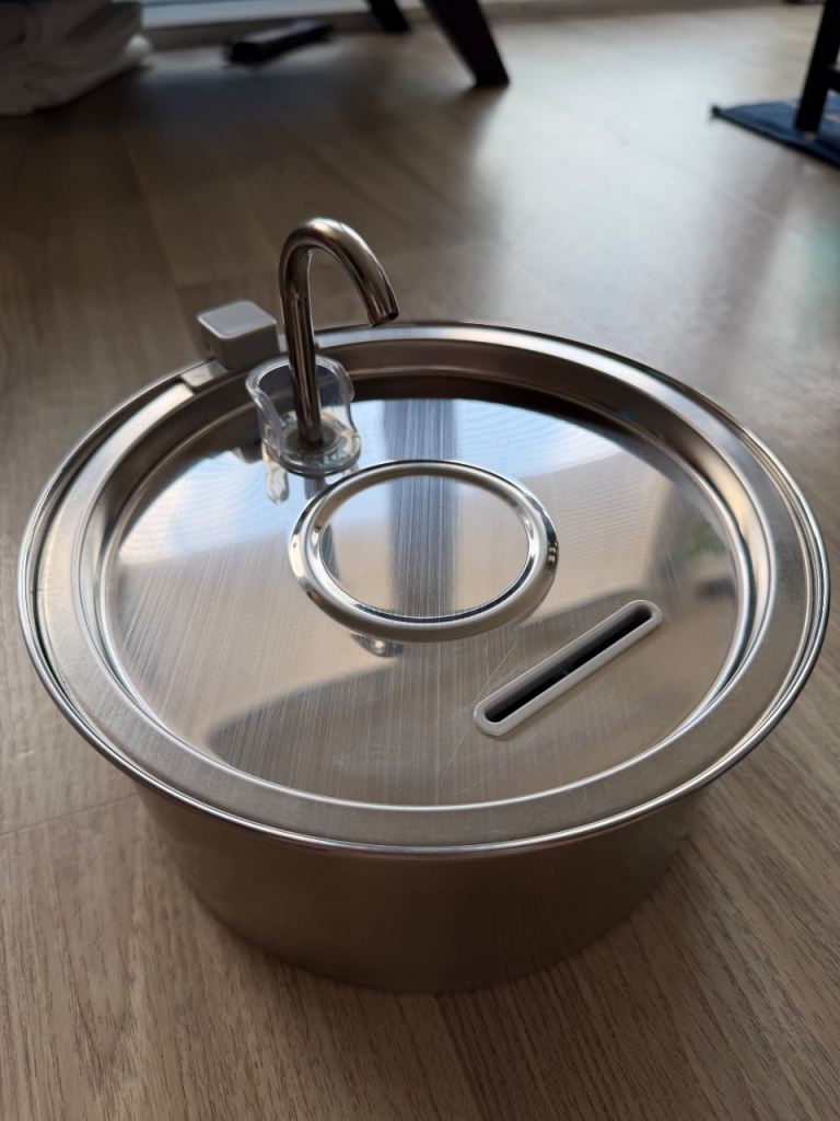 Stainless Steel Cat Water Fountain