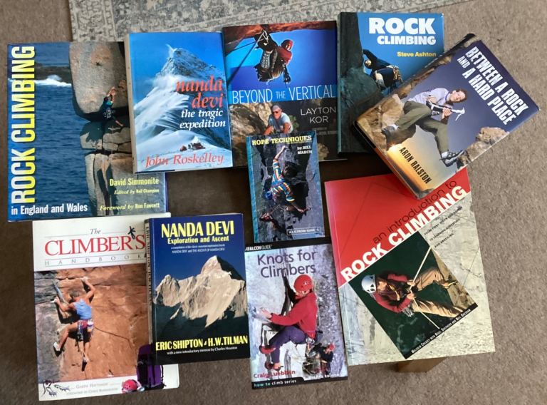 Selection of 10 Rock Climbing Books - Good Condition